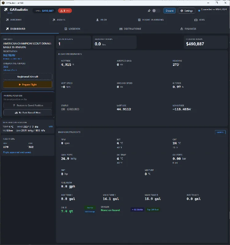 GA Realistic for Microsoft Flight Simulator 2024 and Microsoft Flight Simulator 2020