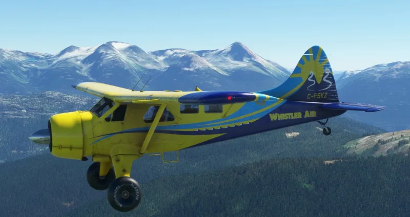 2024 DHC-2 Beaver C-FSKZ Whistler Air for Microsoft Flight Simulator 2024