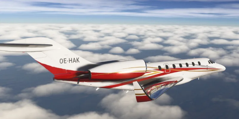 2024 FlightFX Citation X OE-HAK for Microsoft Flight Simulator 2024