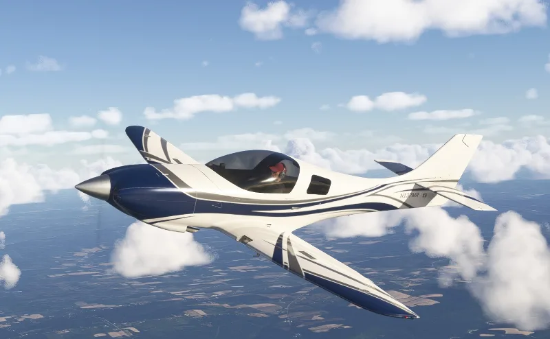 A2A Lancair Legacy VH-LNZ (dynamic reg) for Microsoft Flight Simulator 2024
