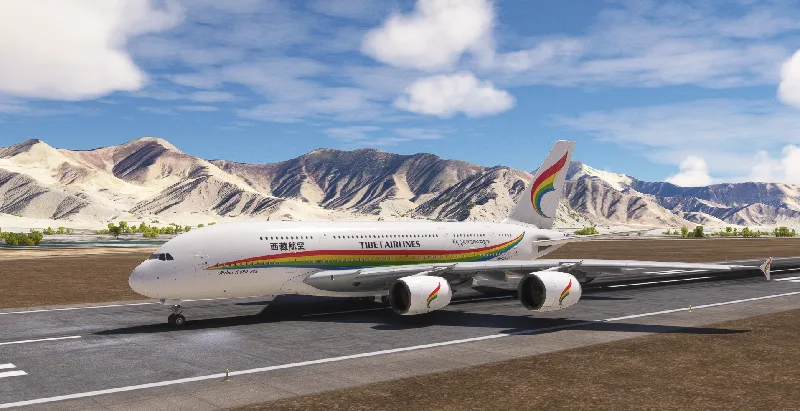 A380X Tibet Airlines (Fictional) for Microsoft Flight Simulator 2020