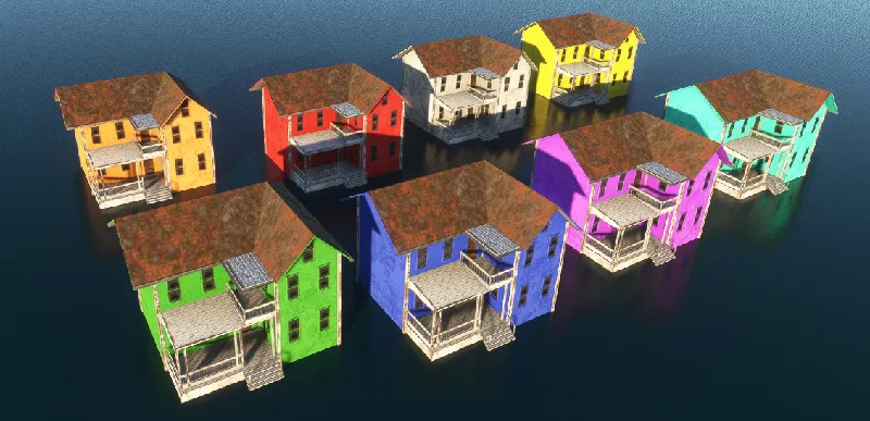 Schlimmdesigns Model library for Microsoft Flight Simulator 2020