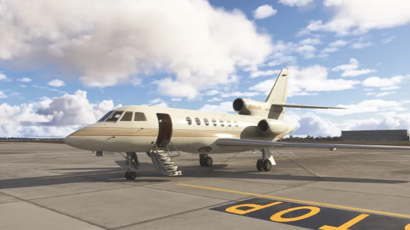 Contrail Falcon 50 N352WB for Microsoft Flight Simulator 2024
