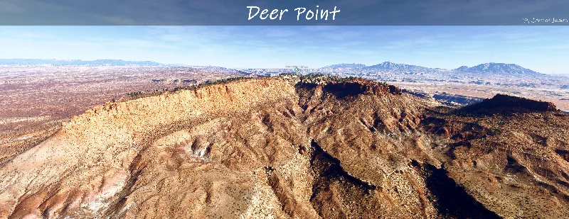 Deer Point double, Utah for Microsoft Flight Simulator 2024