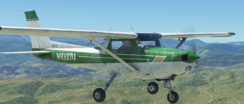 Default and WBSim 152 Well-Loved Vintage Livery Pack for Microsoft Flight Simulator 2024 and Microsoft Flight Simulator 2020