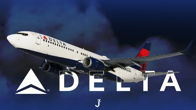 Delta Air Lines [Collection] | w/Cabin | PMDG B737-832 for Microsoft Flight Simulator 2024