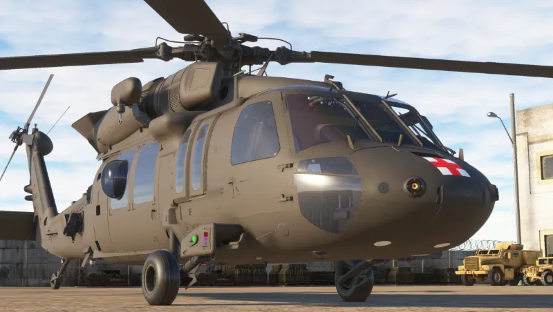 Delta Simulations UH-60M Blackhawk for Microsoft Flight Simulator 2020