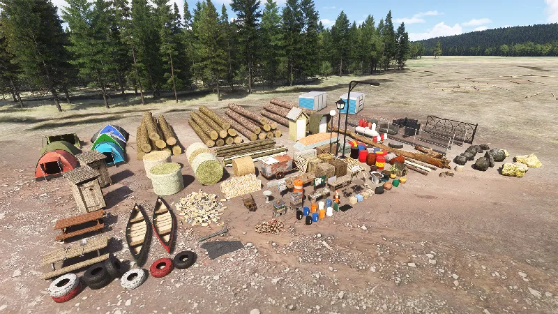 Emerald Object Library for Microsoft Flight Simulator 2024 and Microsoft Flight Simulator 2020