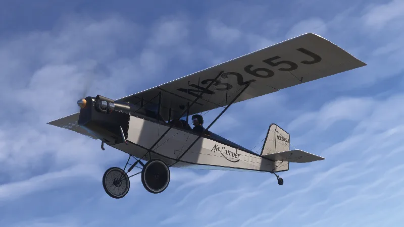 ESD Pietenpol Air Camper - Black and Grey for Microsoft Flight Simulator 2024