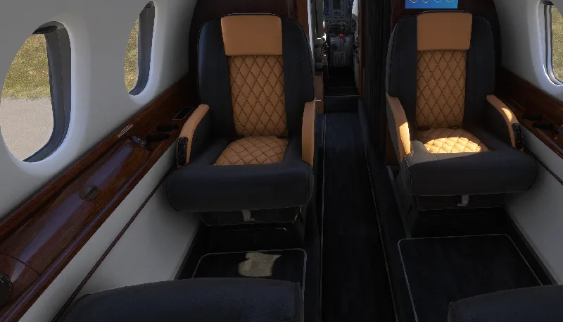 FlightFX Hawker 800XP M-YCEF for Microsoft Flight Simulator 2024