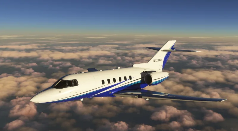 FlightFX Hawker 800XP Splendor 3-pack for Microsoft Flight Simulator 2024