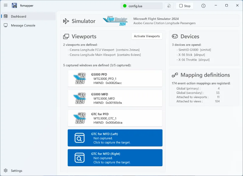 fsmapper for Microsoft Flight Simulator 2020