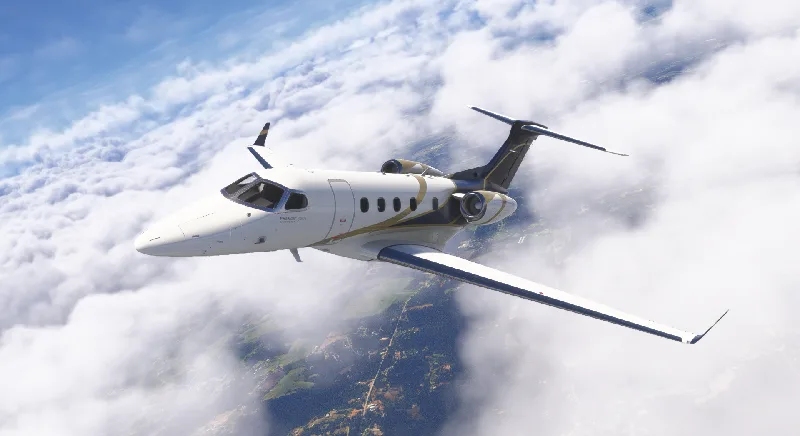 FSR Phenom 300 - Black and Blue for Microsoft Flight Simulator 2024