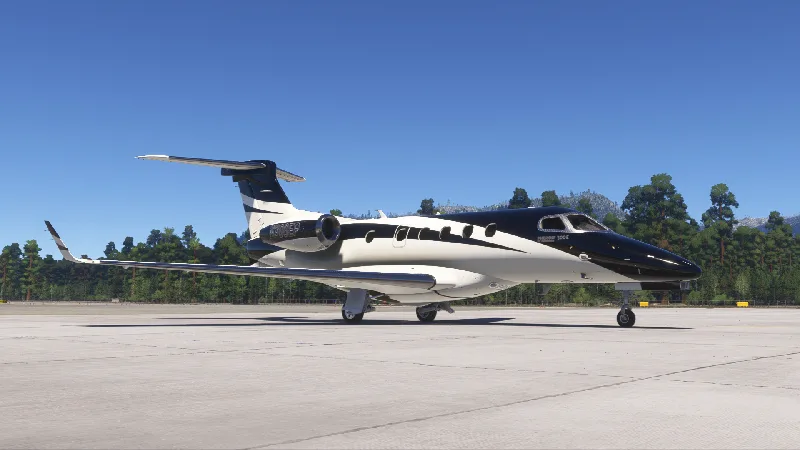 FSR Phenom 300 - Black and Blue for Microsoft Flight Simulator 2024