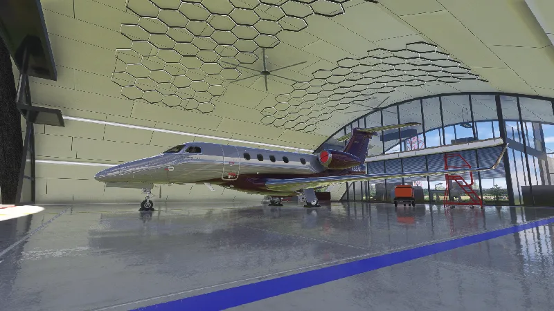 FSR Phenom 300 - N95HE (plus Dynamic Registration) for Microsoft Flight Simulator 2024