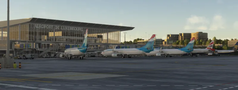 [GateStaticInjector Airport Profile] - ELLX Atelic v1.0.2 for Microsoft Flight Simulator 2024