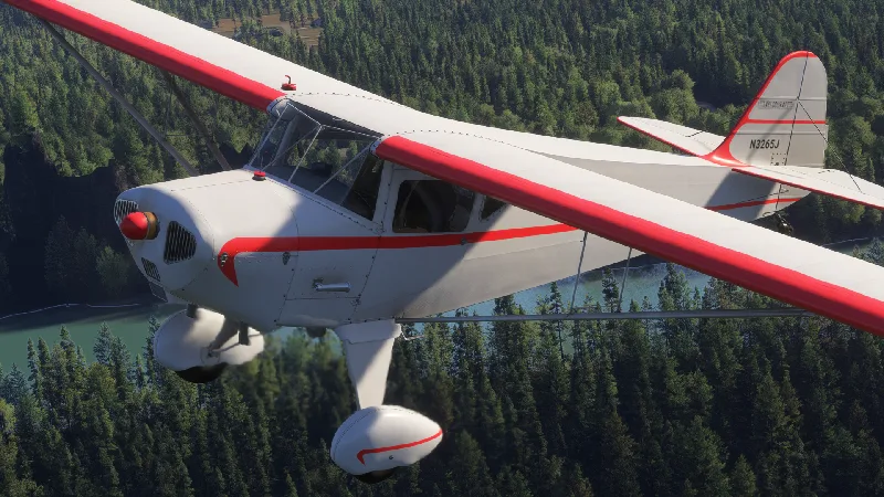 GotFriends Taylorcraft BC-12D - Gray Ghost for Microsoft Flight Simulator 2024