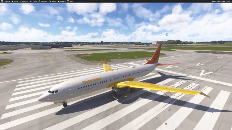 Hangar Addons Boeing 737 MAX 8 for Microsoft Flight Simulator 2024