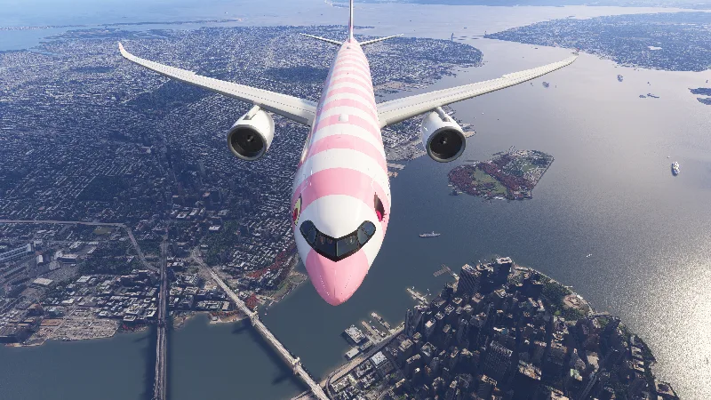 Headwind A339 Neo - Angel Dust Livery for Microsoft Flight Simulator 2020 and Microsoft Flight Simulator 2024
