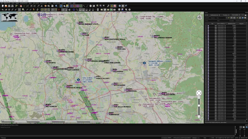 Italy VRP'S for Little Navmap  for Microsoft Flight Simulator 2024 and Microsoft Flight Simulator 2020