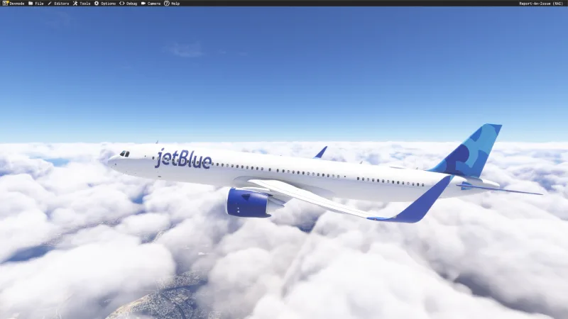 JetBlue Airbus A321LR for Microsoft Flight Simulator 2024