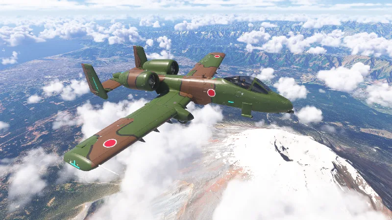 JGSDF A-10C Thunderbolt II for Microsoft Flight Simulator 2024