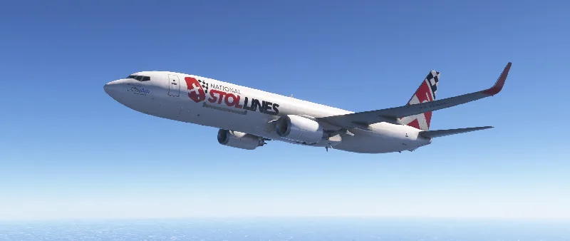 Livery 737-800 / BCF National STOLLines for Microsoft Flight Simulator 2024