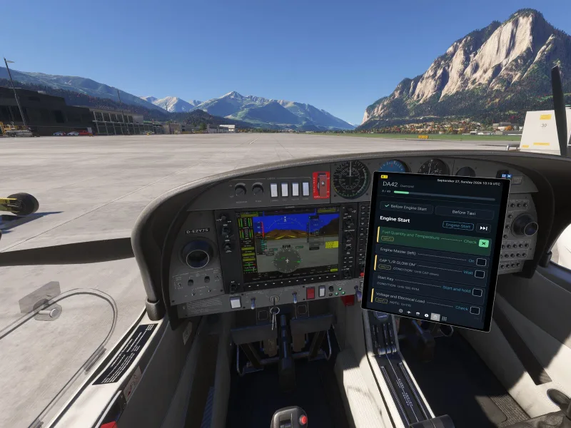 MSFS 2024 VR Checklist for Microsoft Flight Simulator 2024