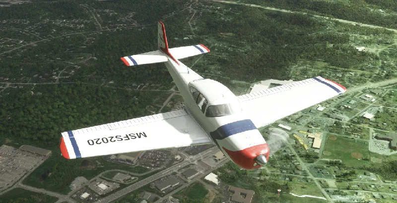 Ryan Navion B Thunderbirds Livery for Microsoft Flight Simulator 2020