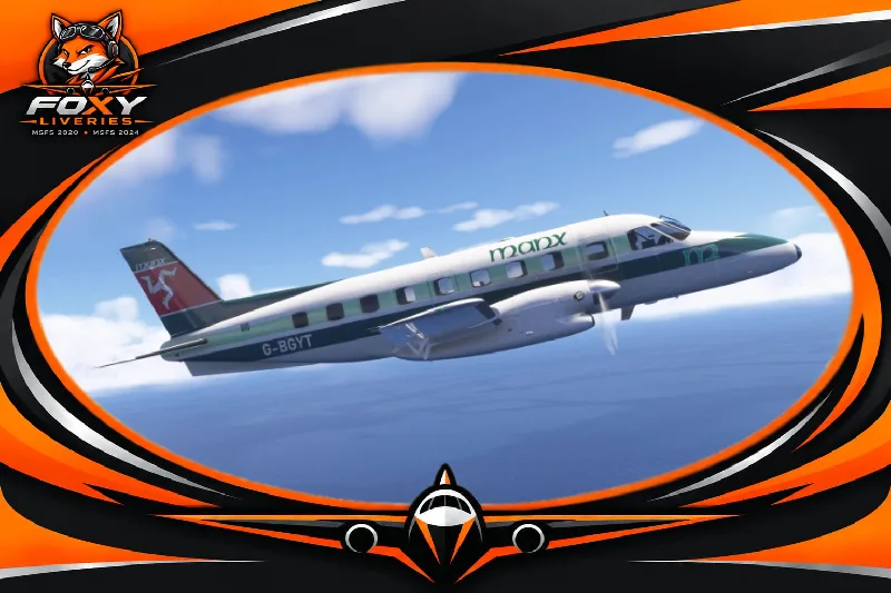 Nextgen EMB110P1 Manx Airlines G-BGYT for Microsoft Flight Simulator 2024