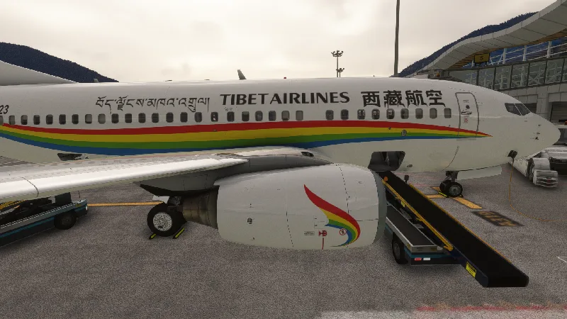 PMDG 737-600 Tibet Airlines (Fictional) for Microsoft Flight Simulator 2020