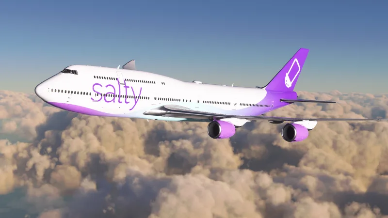 Salty Simulations 747-8I for Microsoft Flight Simulator 2020