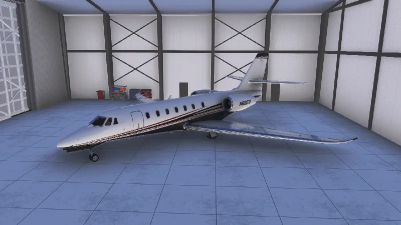 Skyward Simulations Sovereign+ - N68EU (and Dynamic Registration) for Microsoft Flight Simulator 2024