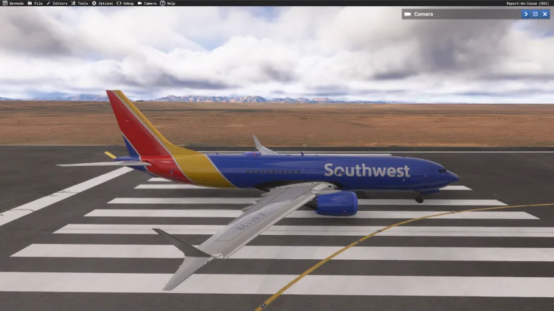 Southwest Boeing 737 MAX 8 for Microsoft Flight Simulator 2024