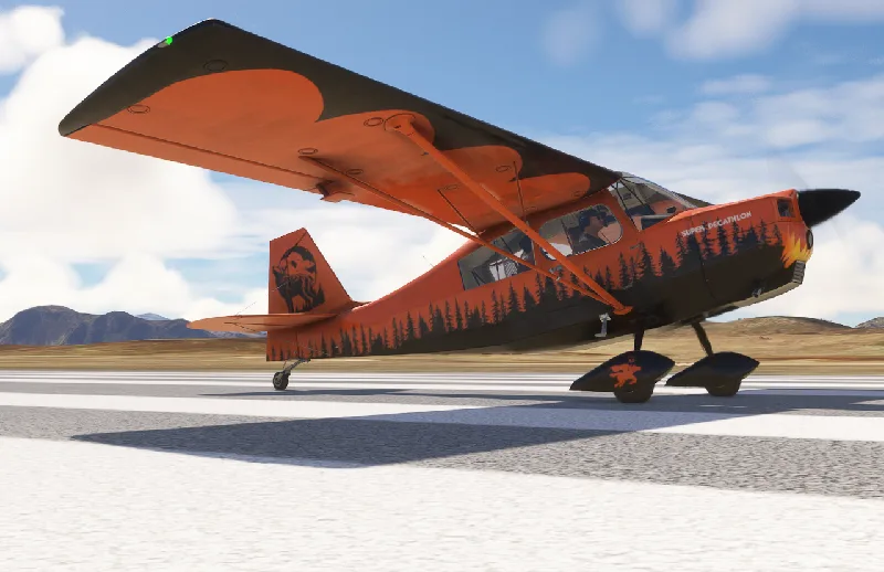 Super Decathlon Halloween for Microsoft Flight Simulator 2024 and Microsoft Flight Simulator 2020