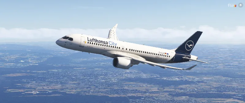Synaptic A220-300 - Lufthansa Pack (with Cabin) for Microsoft Flight Simulator 2024