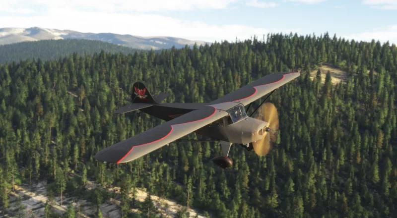 Taylorcraft BC-12D "Hellraiser" for Microsoft Flight Simulator 2024