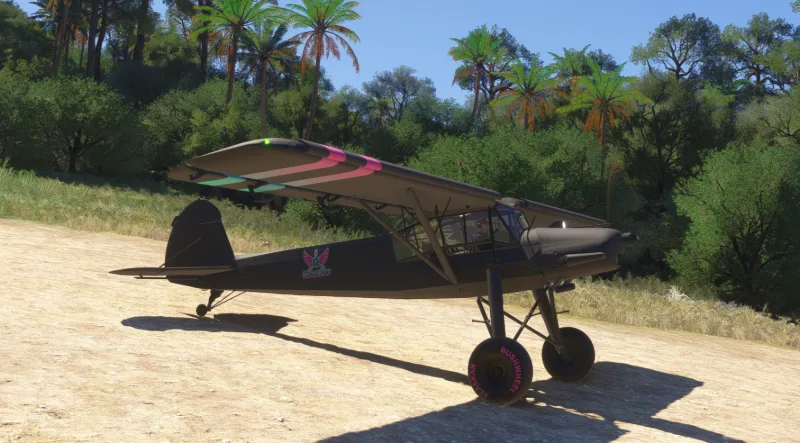 Wrecks Flies FlynDive Storch Fi-156 repaint for Microsoft Flight Simulator 2020