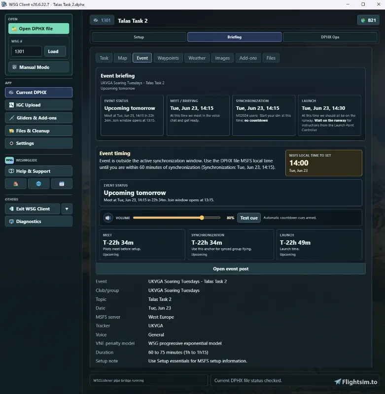 WSG Client for Microsoft Flight Simulator 2024 and Microsoft Flight Simulator 2020